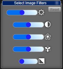 Brightness, Contrast, Color Saturation, Shift Hue of Color and Negative Image Colors